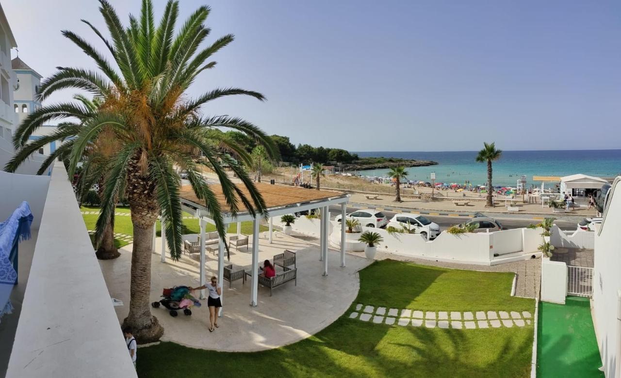 Sud Beach Hotel Fronte Mare By Ria Hotels Marina Di Pulsano Exteriör bild